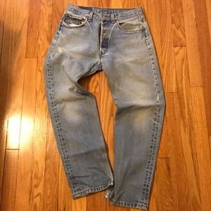 VINTAGE Levi’s 501 - 32x32. Beautifully worn in.